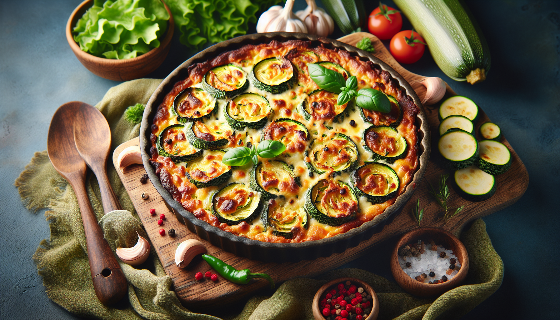 sformato di zucchine al forno